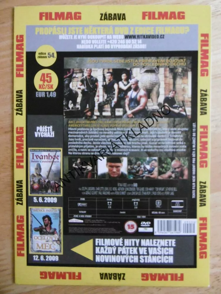 ŠVÉD, DVD FILM