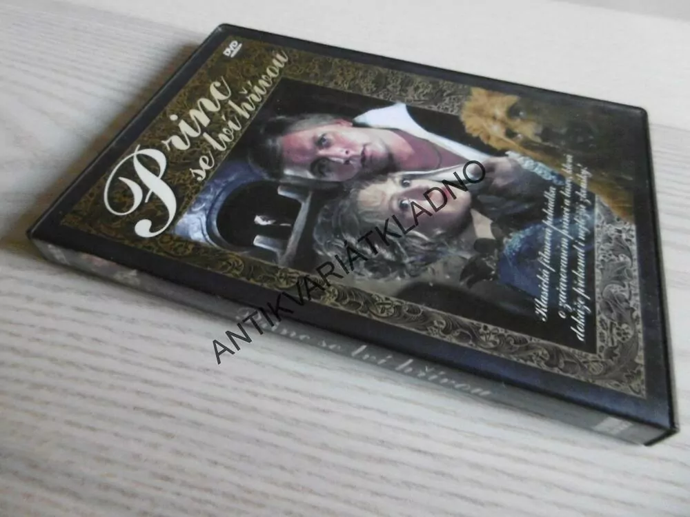 PRINC SE LVÍ HŘÍVOU, DVD FILM POHÁDKA