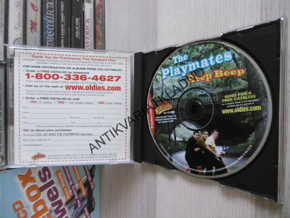 THE PLAYMATES BEEP BEEP, CD HUDBA