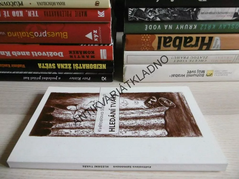 HLEDÁNÍ TVÁŘE, KVĚTOSLAVA SALMONOVÁ - AUTOGRAM, **an