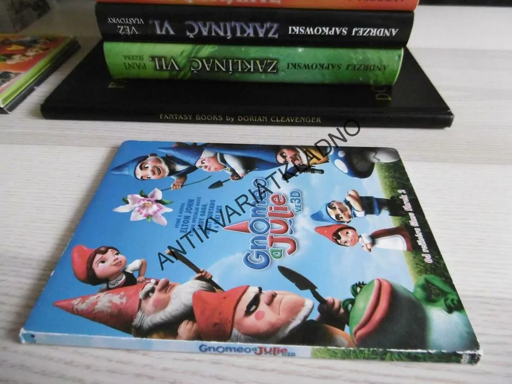 GNOMEO A JULIE, DVD FILM VE 3D