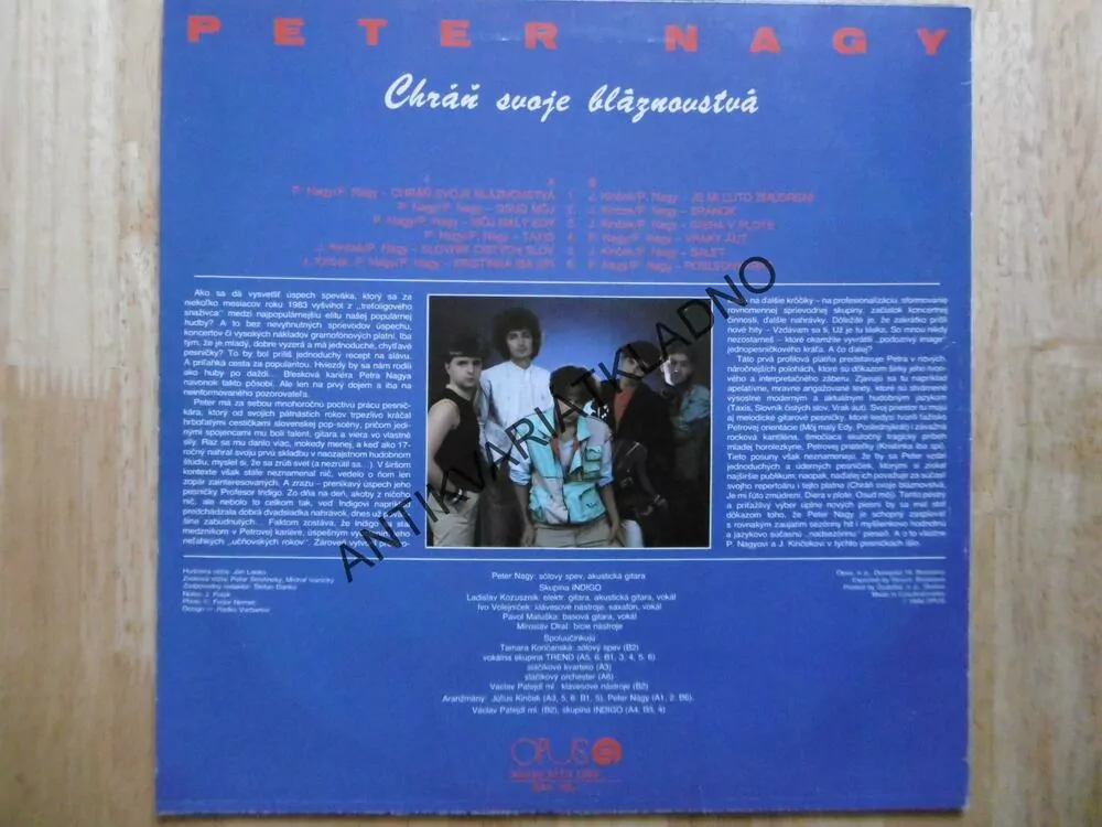 GRAMODESKA - PETER NAGY, CHRAŇ SI SVOJE BLÁZNOSTVÁ