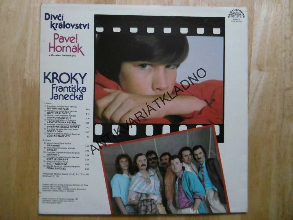GRAMODESKA - DÍVČÍ KRÁLOVSTVÍ, PAVEL HORŇÁK,KROKY FR.JANEČKA