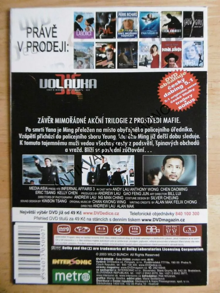 VOLAVKA, DVD FILM