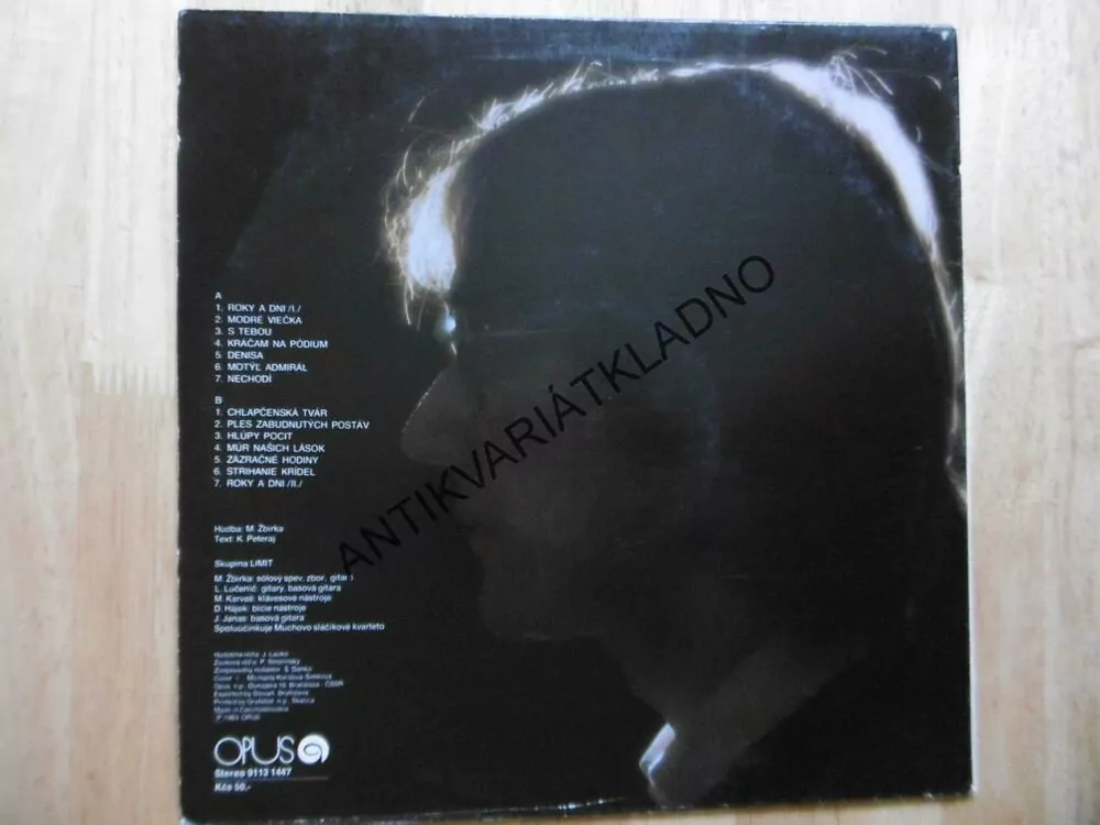 ROKY A DNI, MIROSLAV ŽBIRKA, GRAMODESKA, LP
