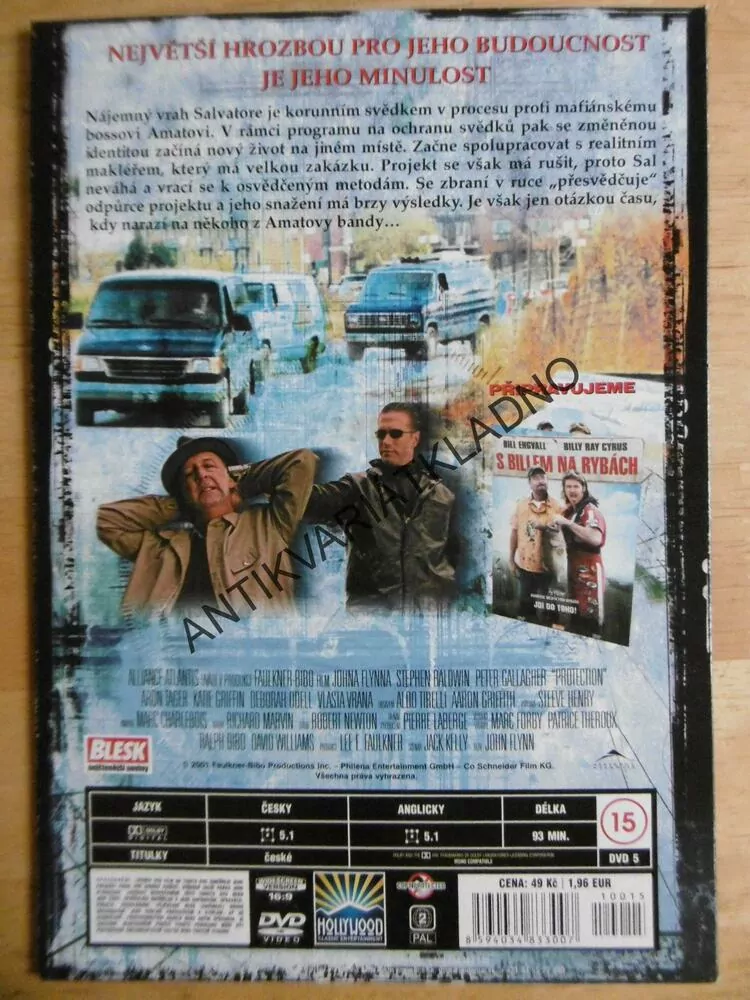 NEBEZPEČNÝ SVĚDEK, DVD FILM