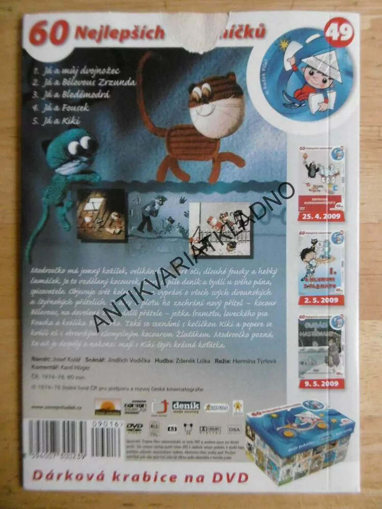 PŘÍBĚHY KOCOURA MODROOČKA, DVD FILM