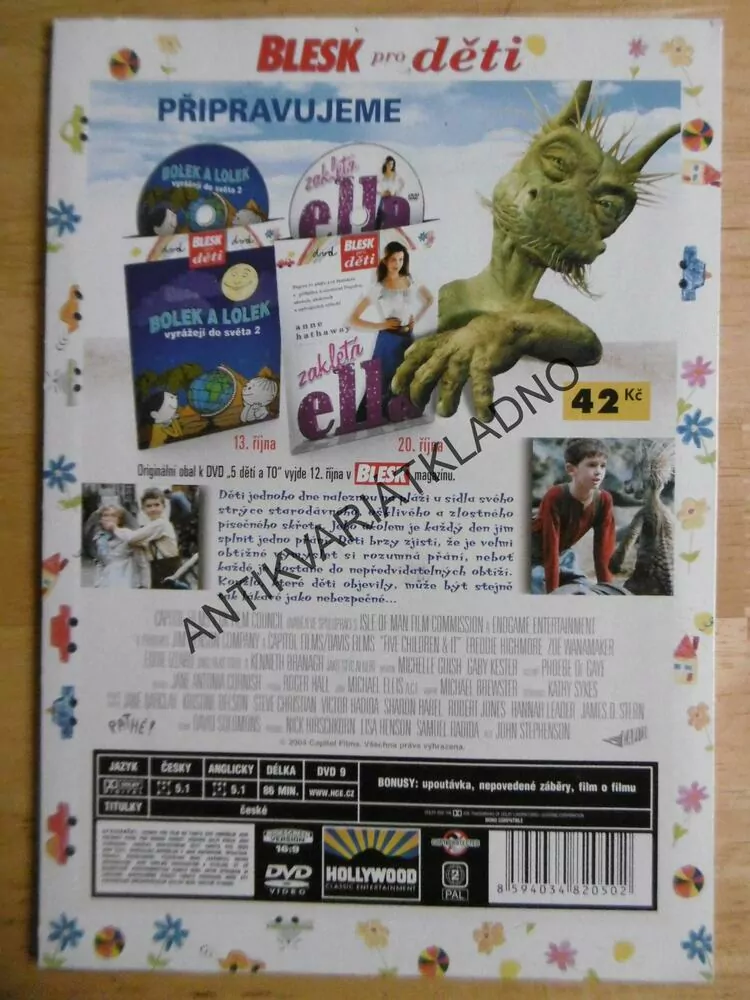 5 DĚTÍ A TO, DVD FILM