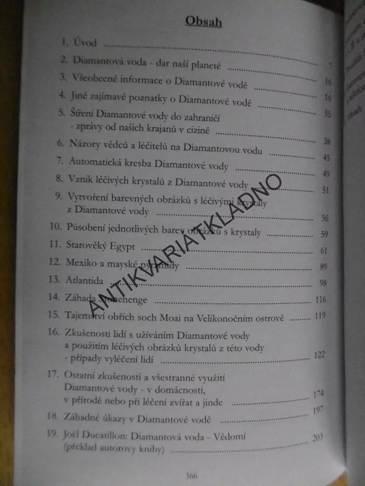 DIAMANTOVÁ VODA A JEJÍ TAJEMSTVÍ, ALENA HORKÁ,