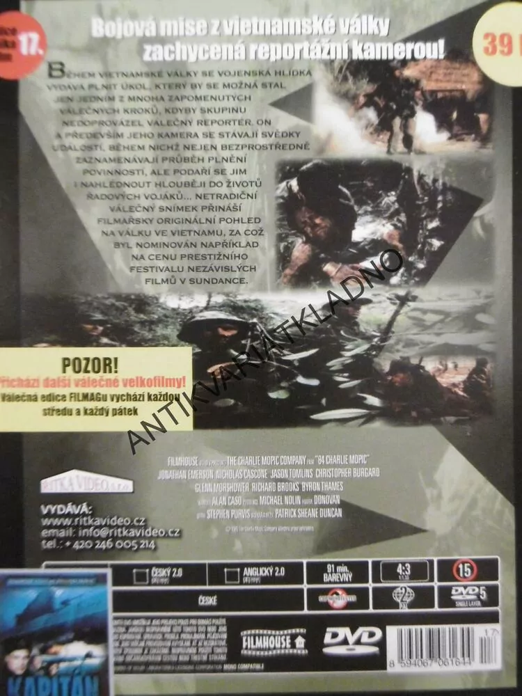 PATROLA PROKLETÝCH, DVD FILM
