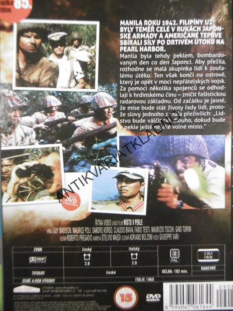 MÍSTO V PEKLE, DVD FILM