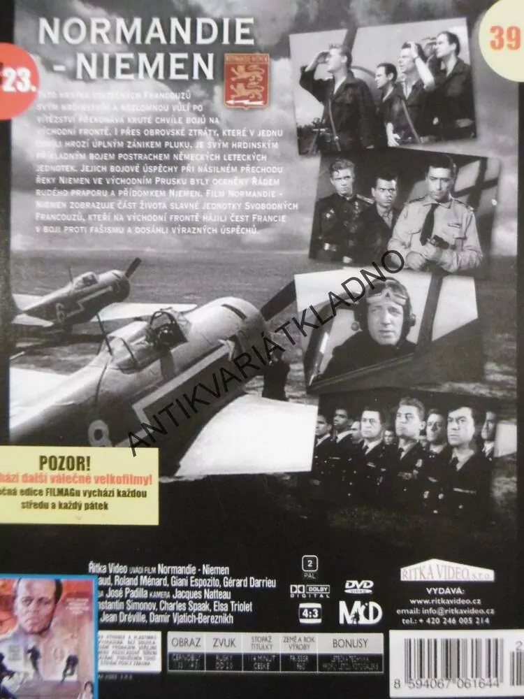 NORMANDIE - NIEMEN, DVD FILM