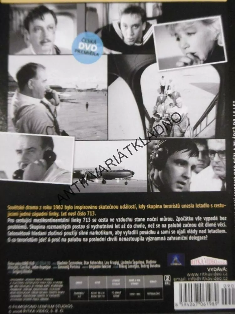 LET ČÍSLO 713, DVD FILM