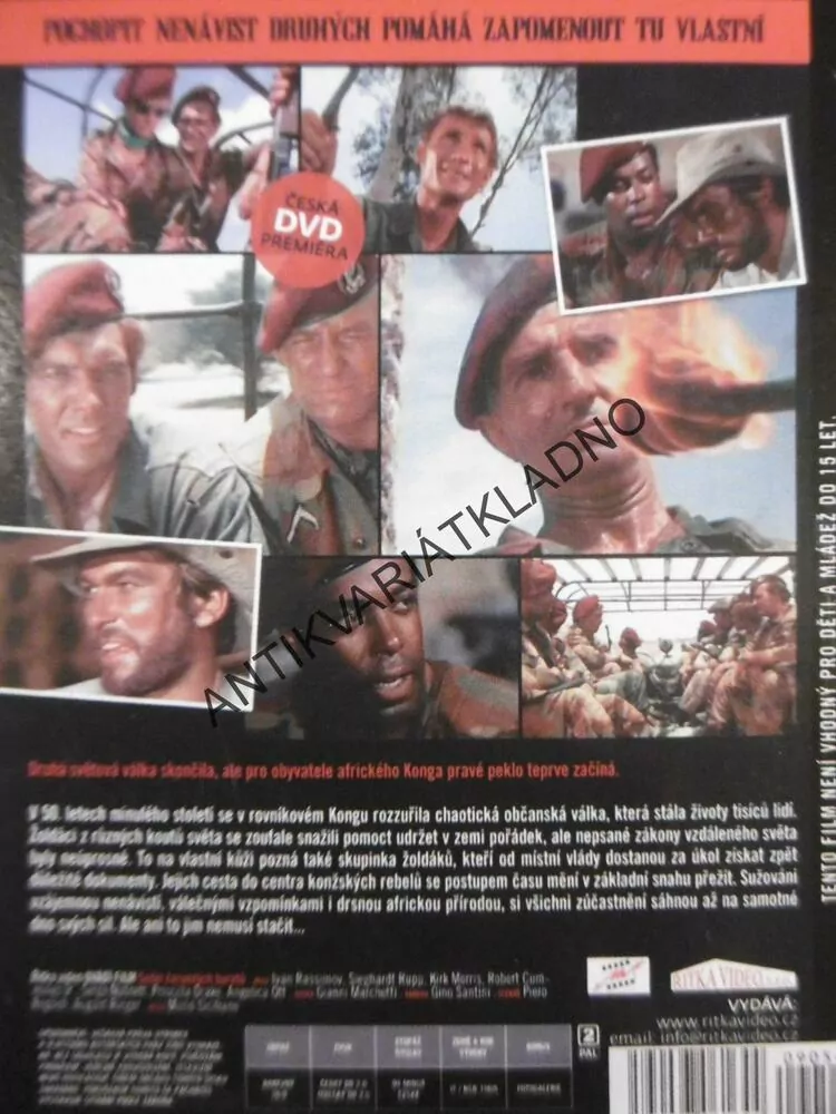 SEDM ČERVENÝCH BARETŮ, DVD FILM