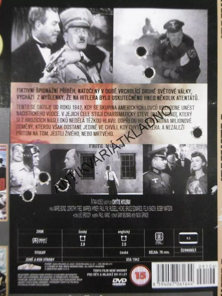 CHYŤTE HITLERA!, DVD FILM