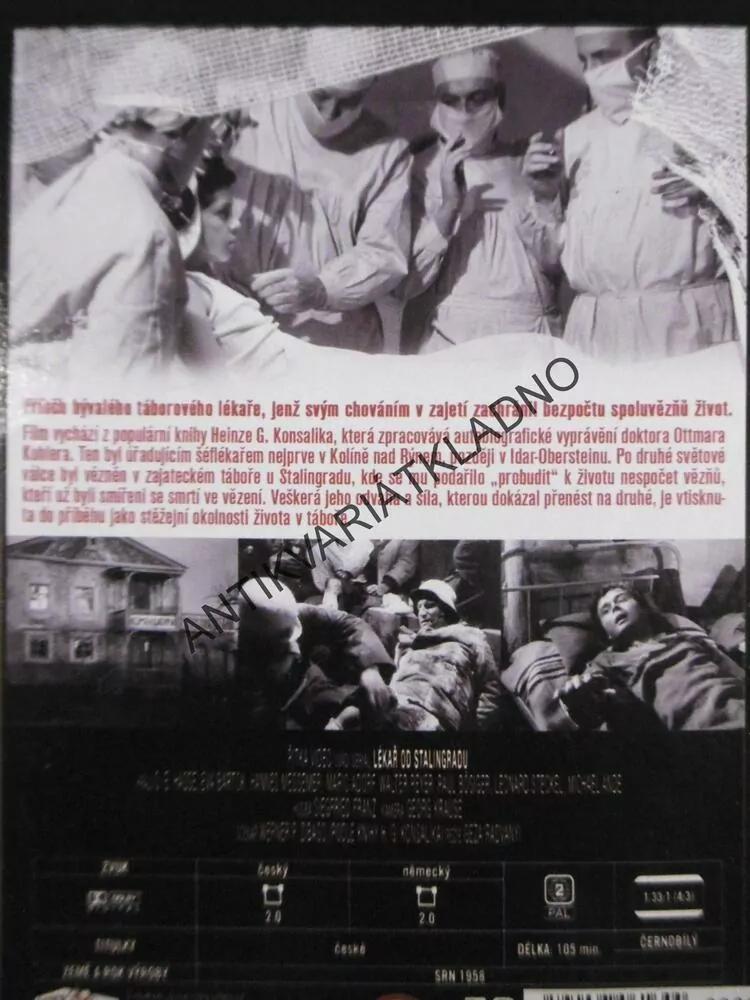 LÉKAŘ OD STALINGRADU, DVD FILM