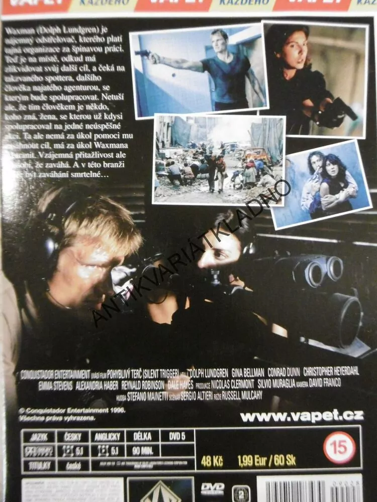 POHYBLIVÝ TERČ, DVD FILM 