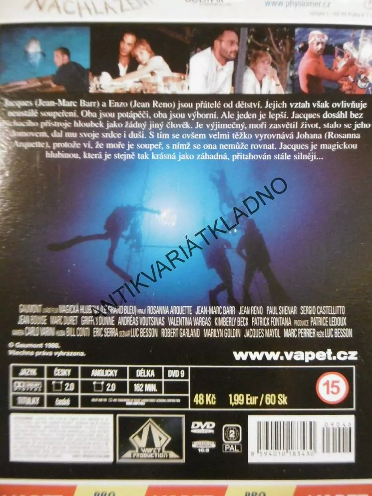 MAGICKÁ HLUBINA, DVD FILM 