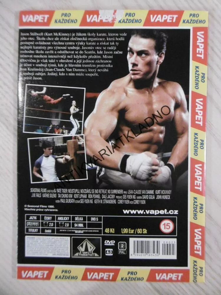 KARATE TIGER, DVD FILM 