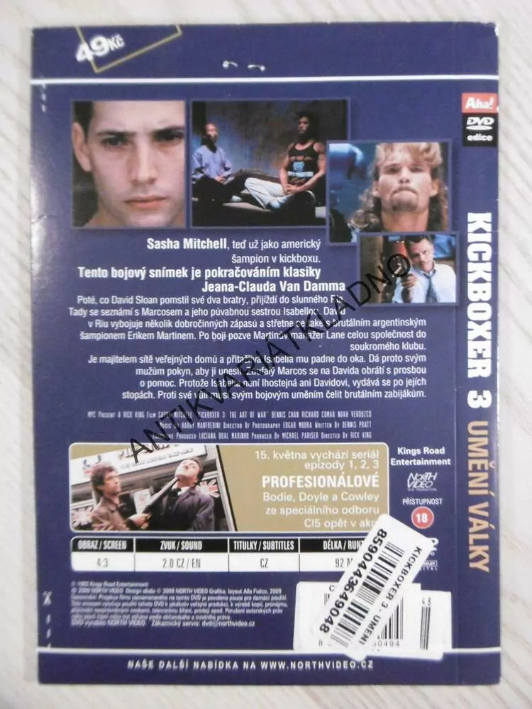 KICK BOXER 3, DVD FILM 