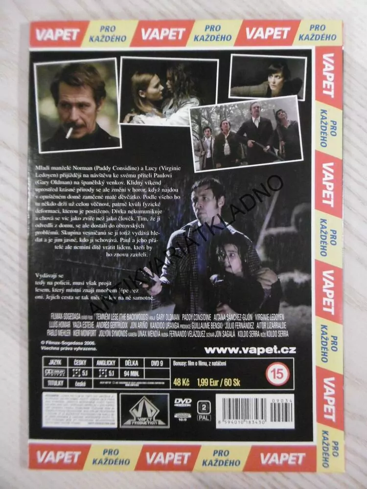 V TEMNÉM LESE, DVD FILM 