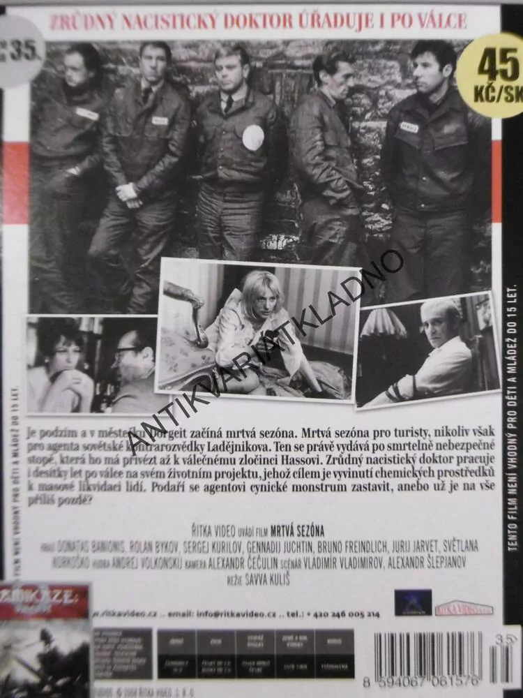 MRTVÁ SEZÓNA, DVD FILM