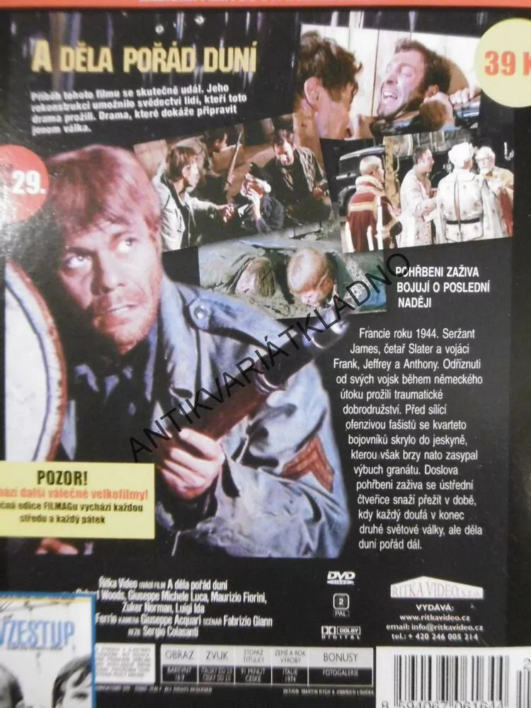 A DĚLA POŘÁD DUNÍ, DVD FILM