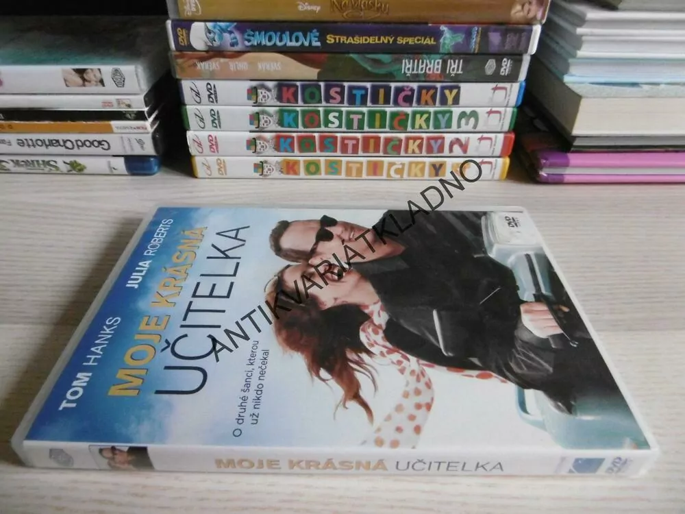 MOJE KRÁSNÁ UČITELKA, TOM HANKS, JULIA ROBERTS, DVD FILM