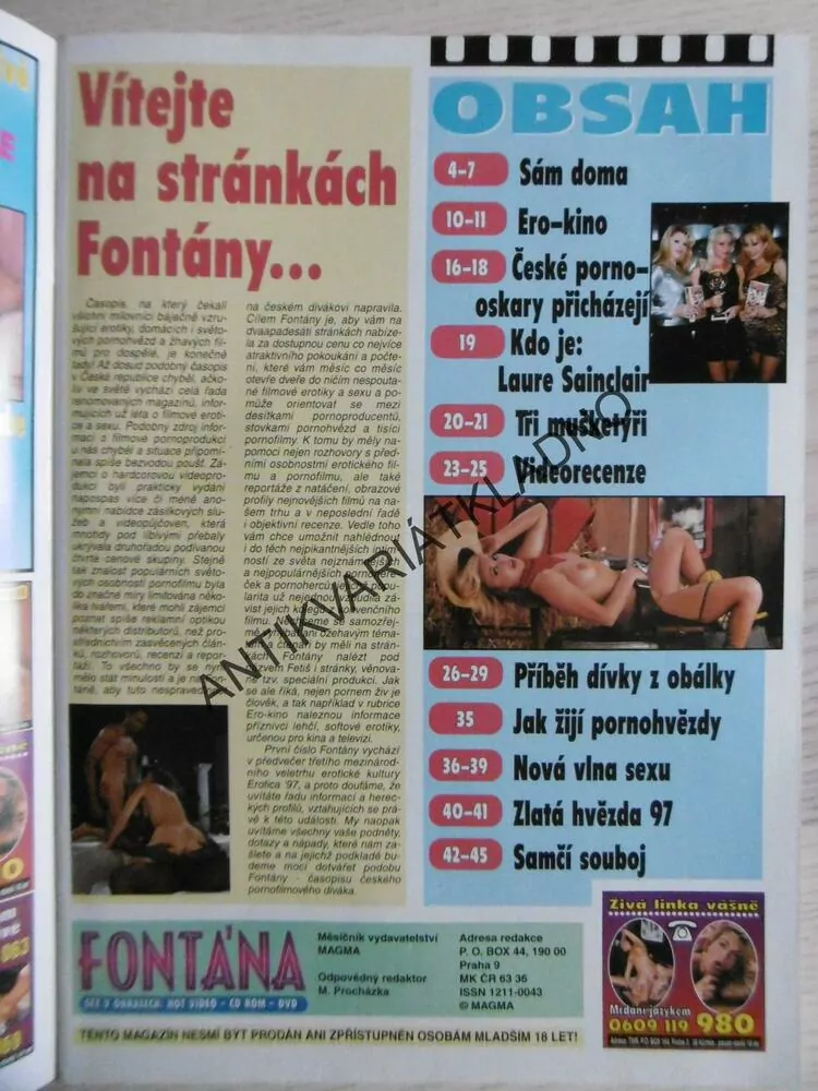 FONTÁNA 1/1997