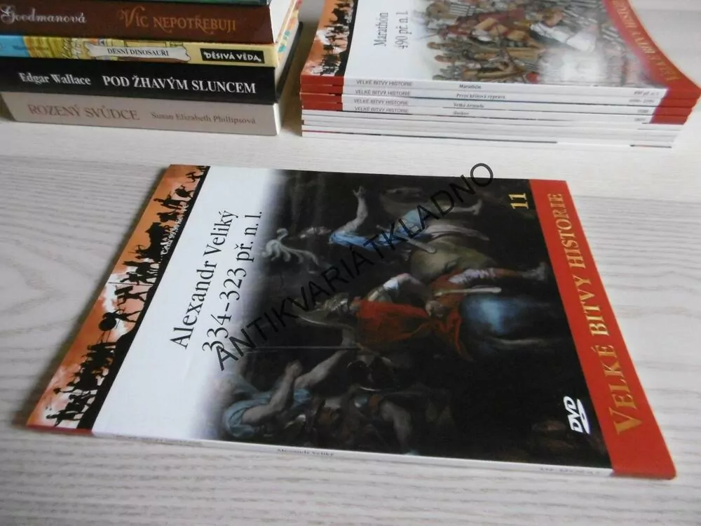 ALEXANDR VELIKÝ 334-323 PŘ.N.L., VELKÉ BITVY HISTORIE 11, VÁLKA, **an