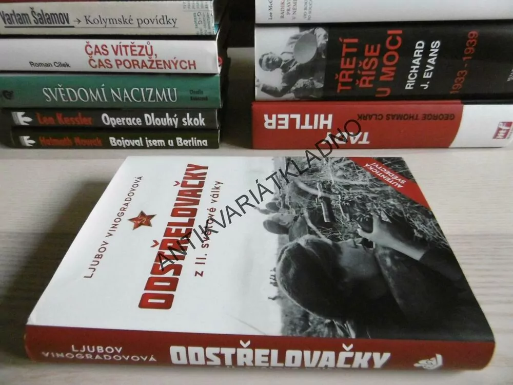ODSTŘELOVAČKY Z II.SVĚTOVÉ VÁLKY, VINOGRADOVÁ, **an