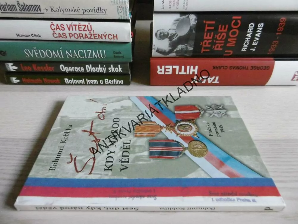 ŠEST DNÍ KDY NÁROD VĚDĚL, BOHUMIL KOBLIHA, **an