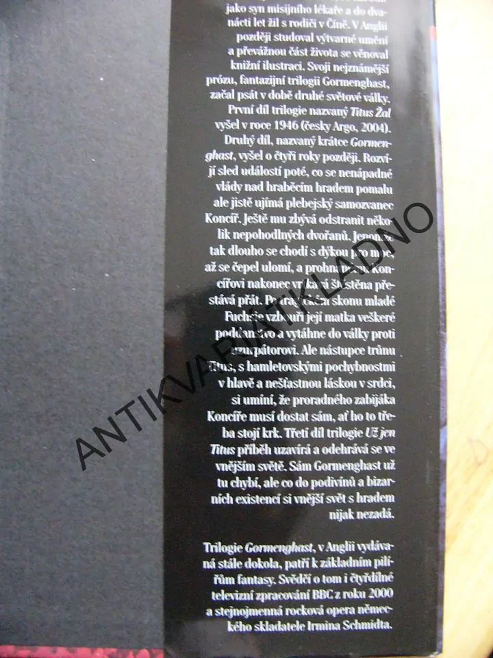 GORMENGHAST, II., MERVYN PEAKE, FANTASY BESTSELLER, **an