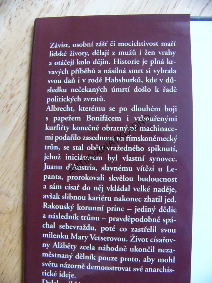 VRAŽDY V RODĚ HABSBURSKÉM, GRÖSSINGOVÁ
