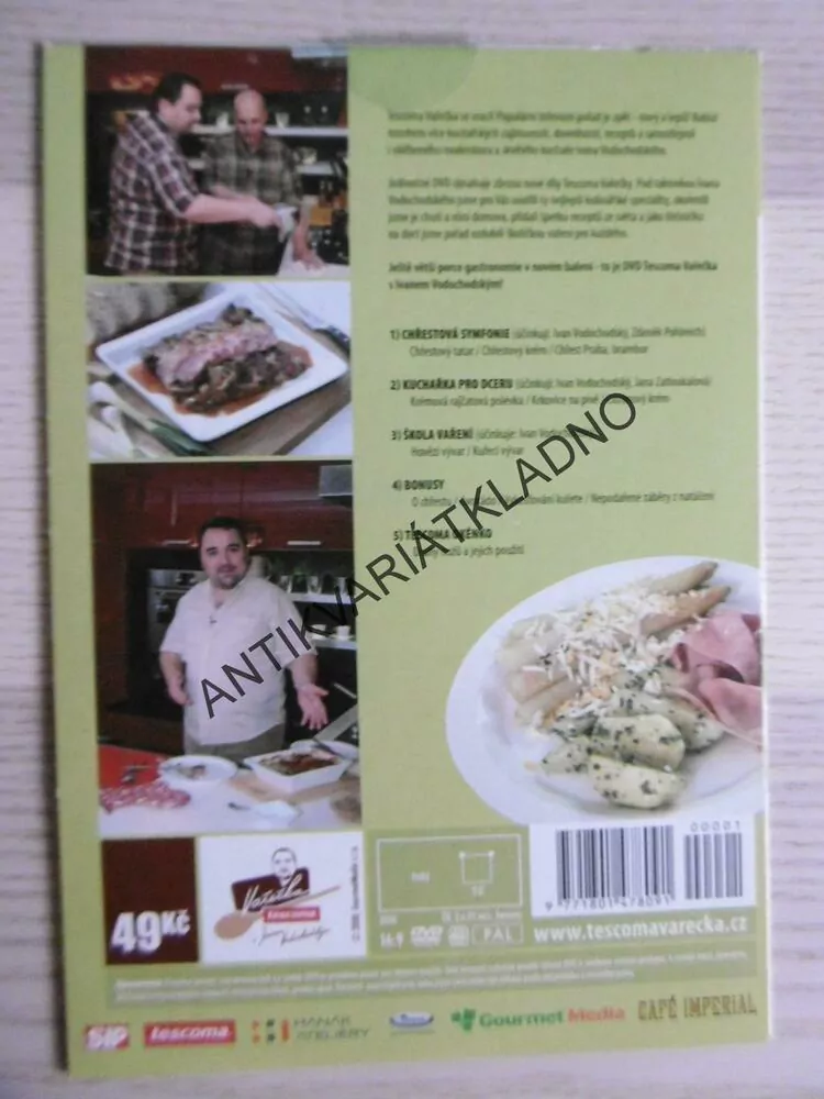 TESCOMA VAŘEČKA S IVANEM VODOCHODSKÝM, 1. DÍL, DVD