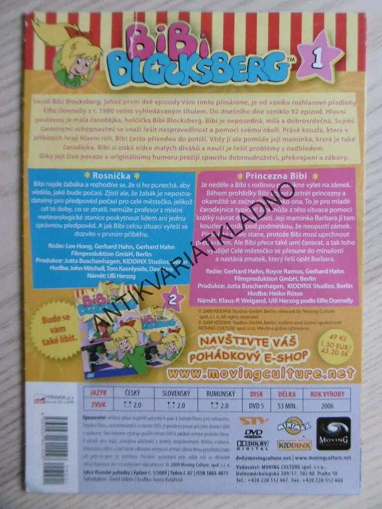 BIBI BLOCKSBERG 1, DVD FILM