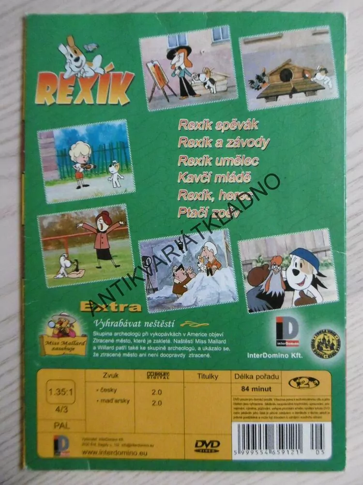REXÍK 3., DVD FILM