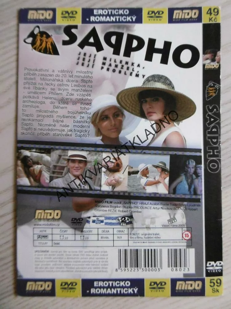 SAPPHO, DVD FILM