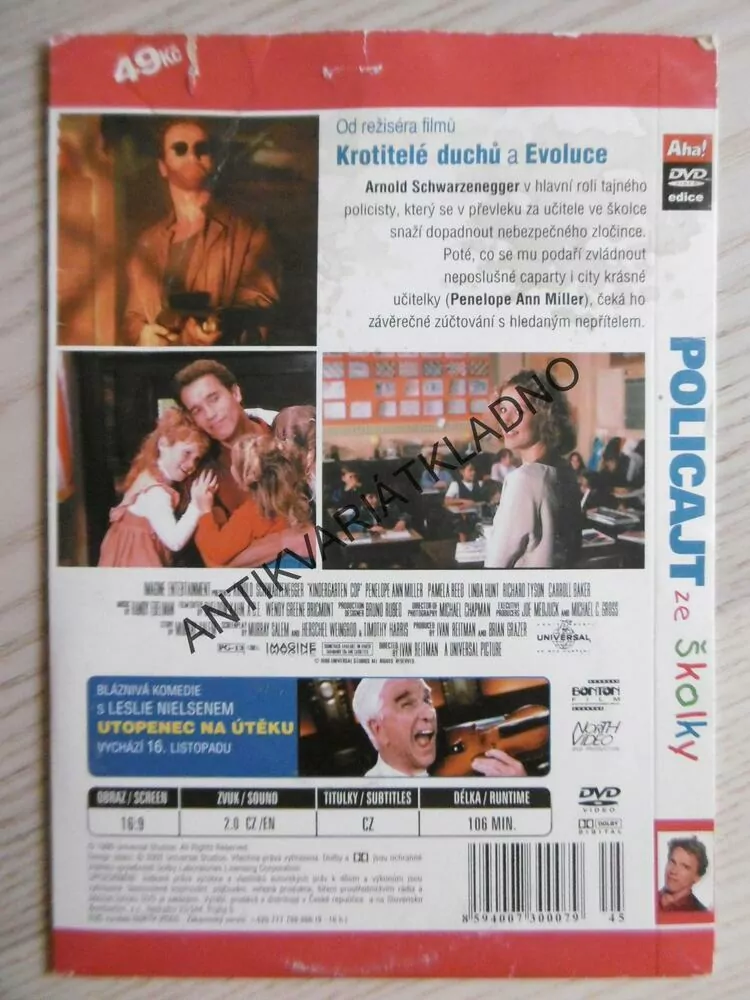 POLICAJT ZE ŠKOLKY, DVD FILM