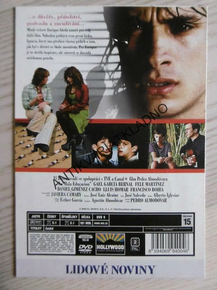 ŠPATNÁ VÝCHOVA, DVD FILM