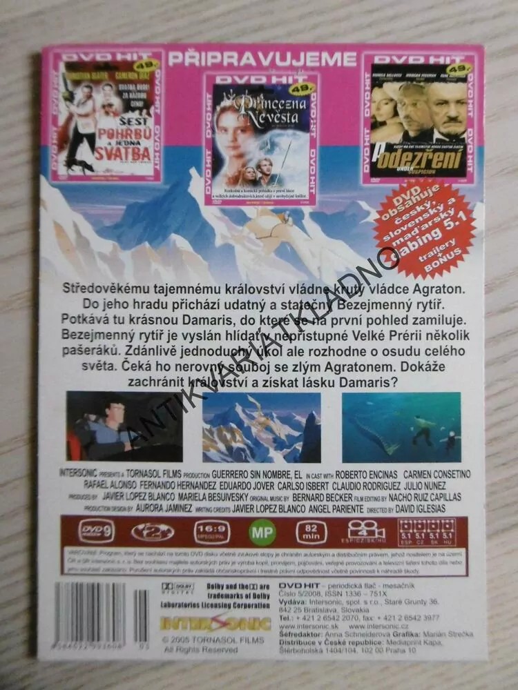 TAJEMNÉ KRÁLOVSTVÍ, DVD FILM