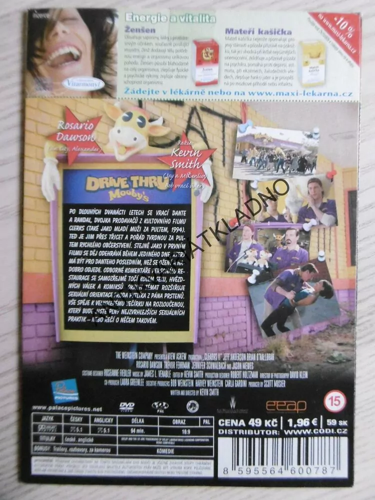 CLERKS II., MUŽI ZA PULTEM, DVD FILM