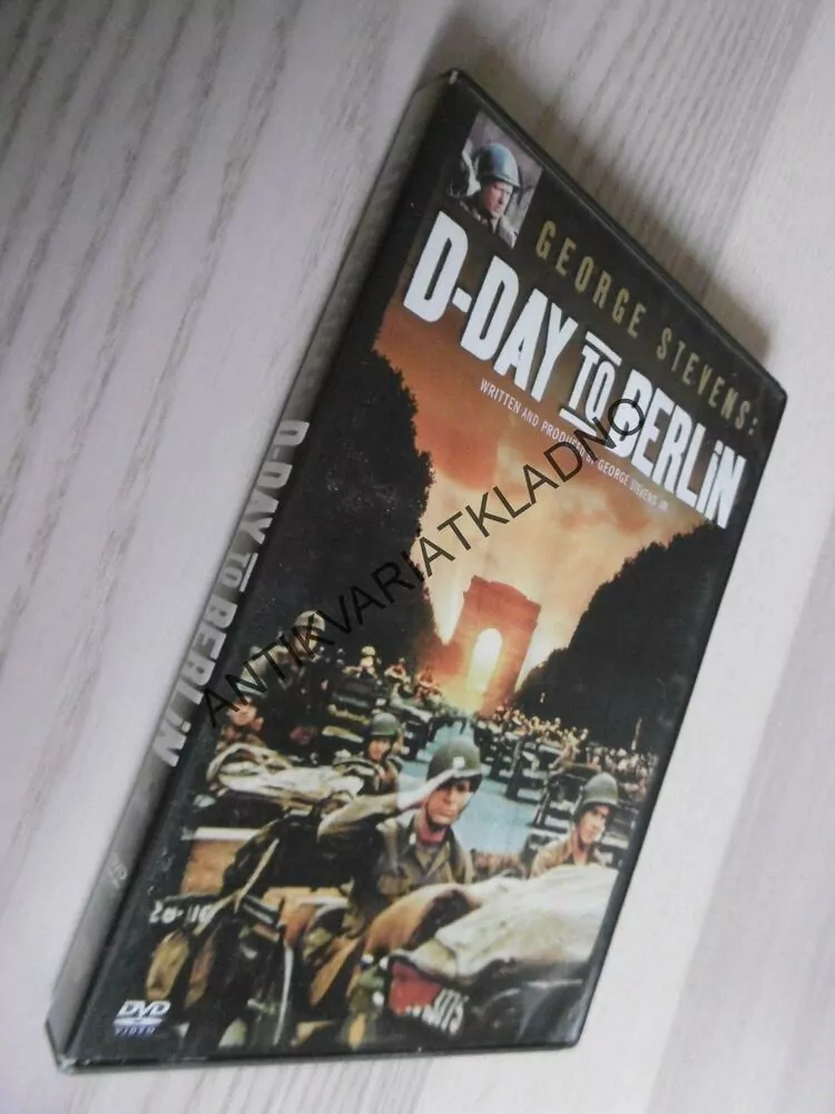 D-DAY TO BERLIN, DVD FILM, POUZE ČESKÉ TITULKY