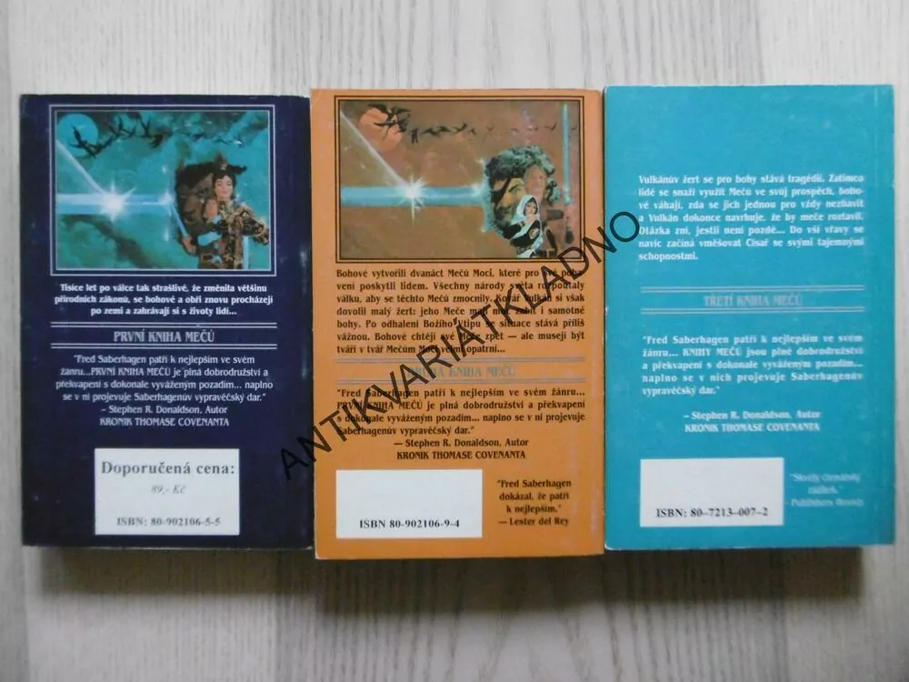 PRVNÍ KNIHA MEČŮ, 1-3, FRED SABERHAGEN, **an