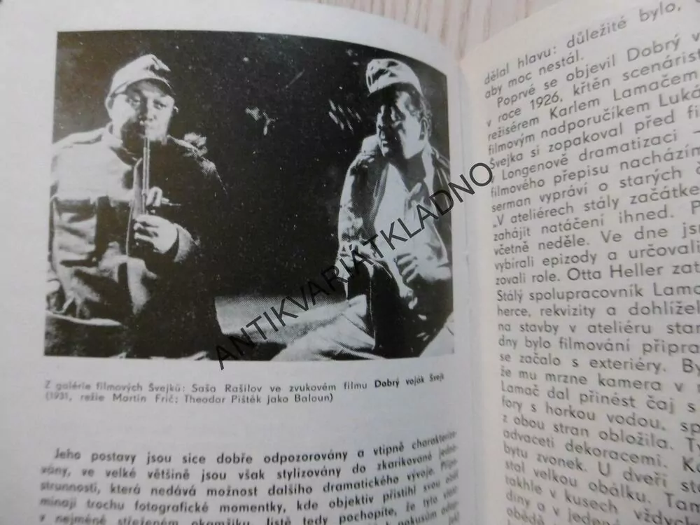 HAŠEK A FILM ANEB FILM A HAŠEK, JOSEF LADA, ČS FILMOVÝ ÚSTAV