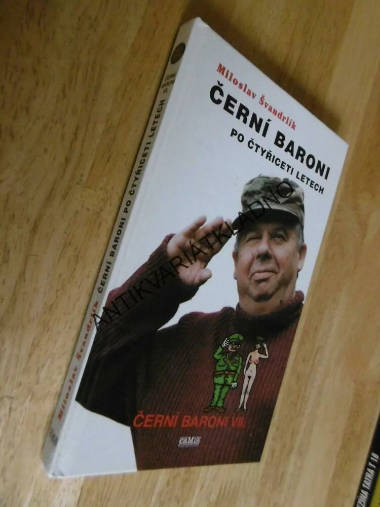 ČERNÍ BARONI 7., PO 40 LETECH, ŠVANDRLÍK - autogram, NEPRAKTA, **an