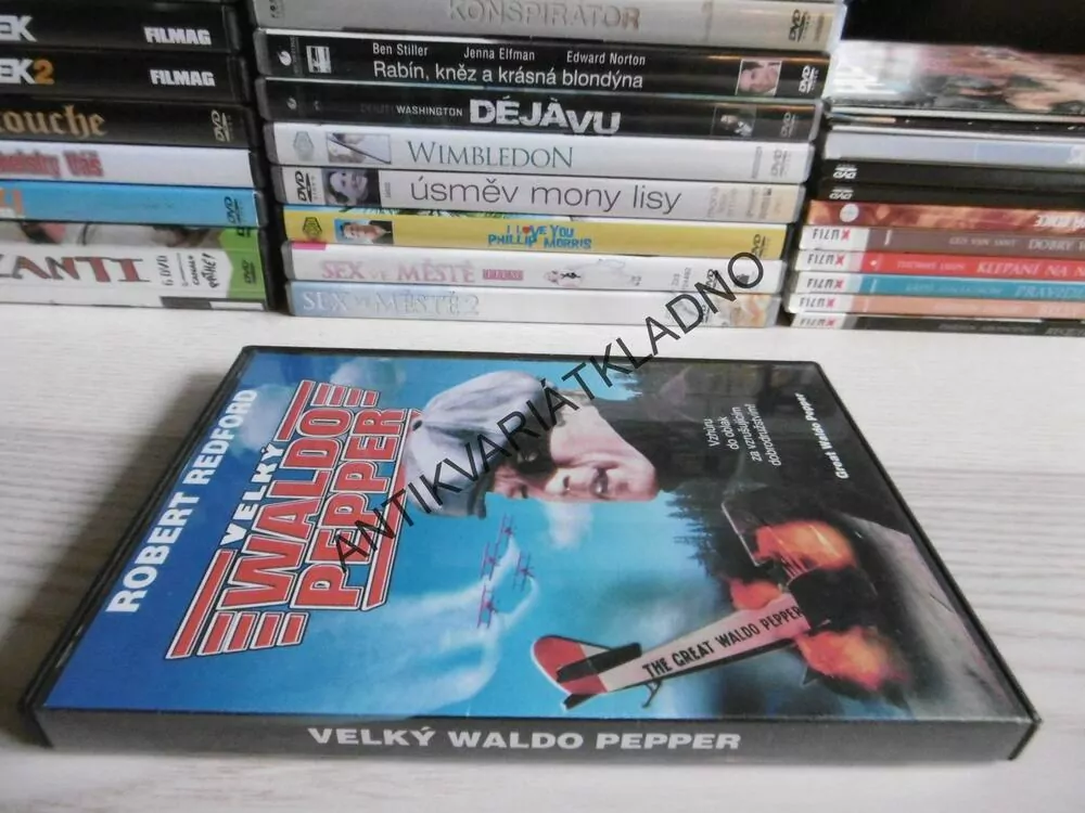 VELKÝ WALDO PEPPER, DVD FILM 