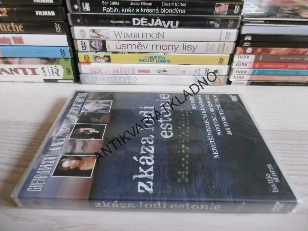 ZKÁZA LODI ESTONIE, DVD FILM 