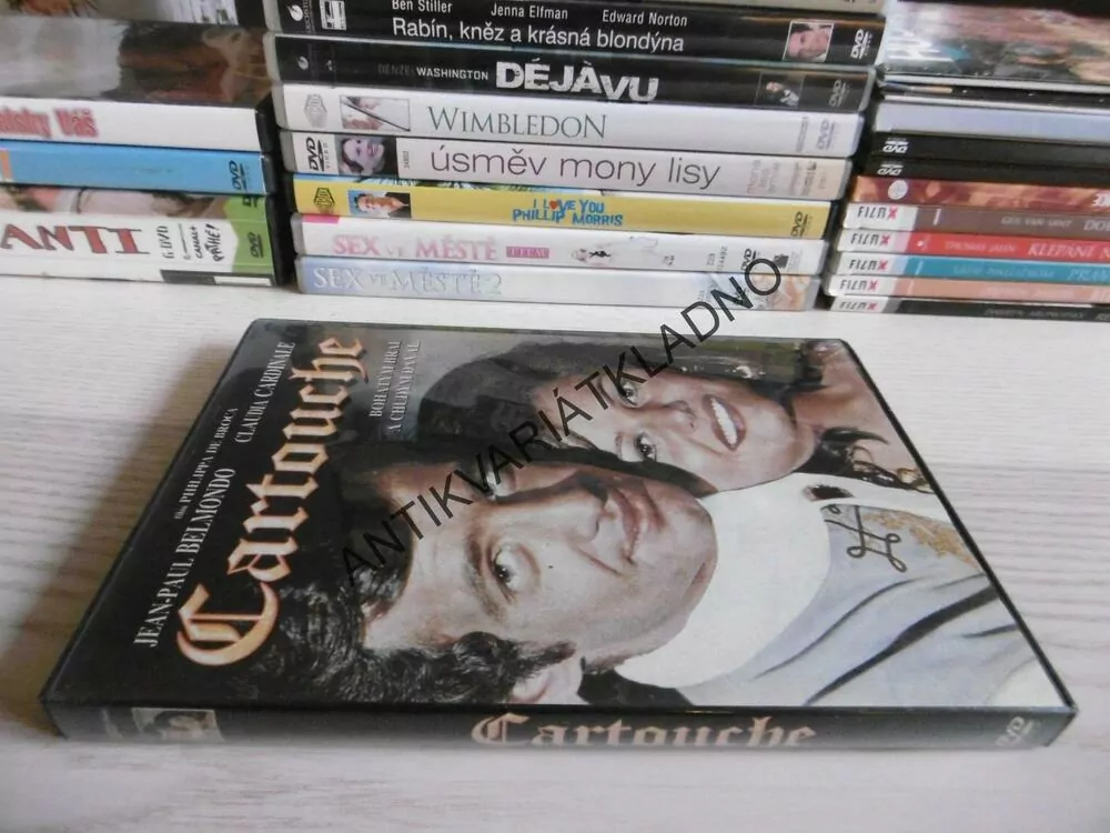 CARTOUCHE, BELMONDO, CARDINALE, DVD FILM