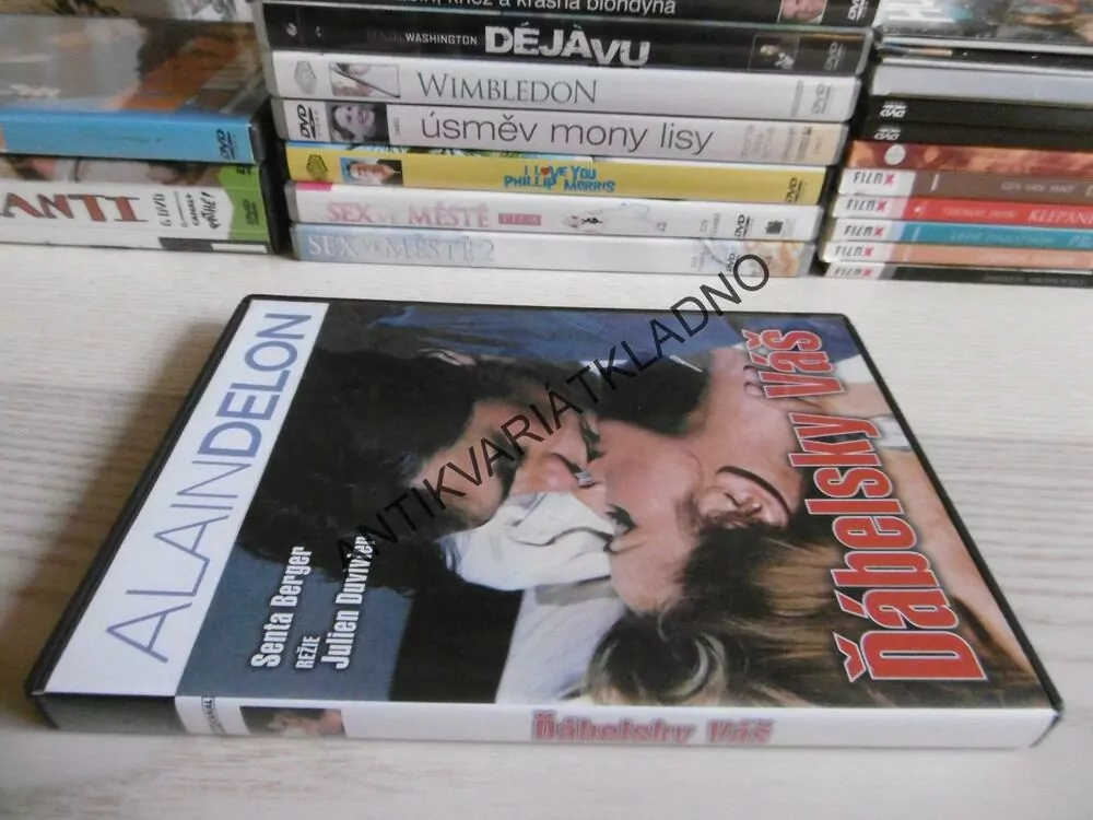 ĎÁBELSKY VÁŠ, ALAIN DELON, DVD FILM